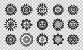 Gears icon collection.